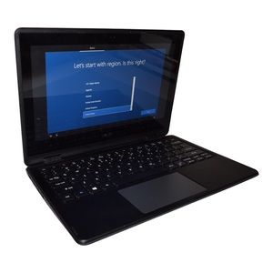 Acer 2-in-1 foldable laptop 11.6in black